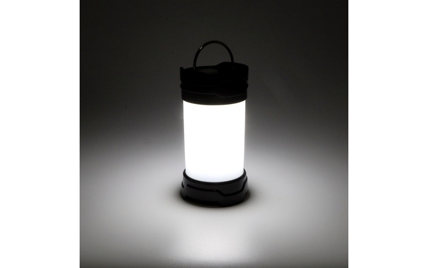Кемпинговый фонарь (350 лм, 7 режимов, 18650) белый+красный свет